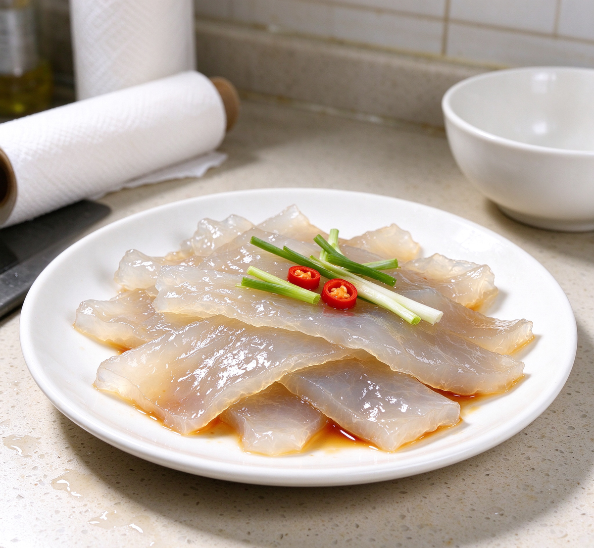 Fresh Jellyfish Slices
