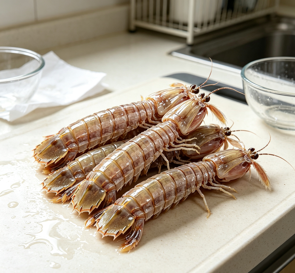 Fresh Mantis Shrimp